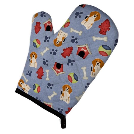 Carolines Treasures Dog House Collection Beagle Tricolor Oven Mitt BB2653OVMT